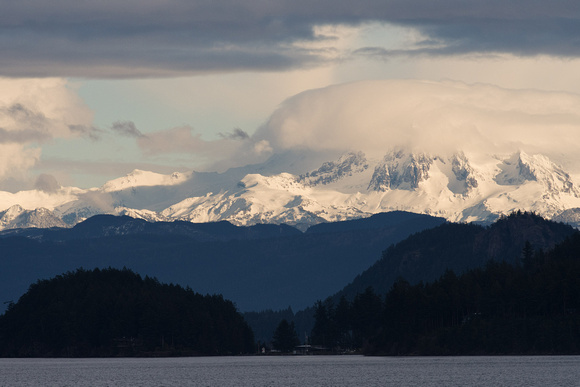 Mt Baker from Ferry